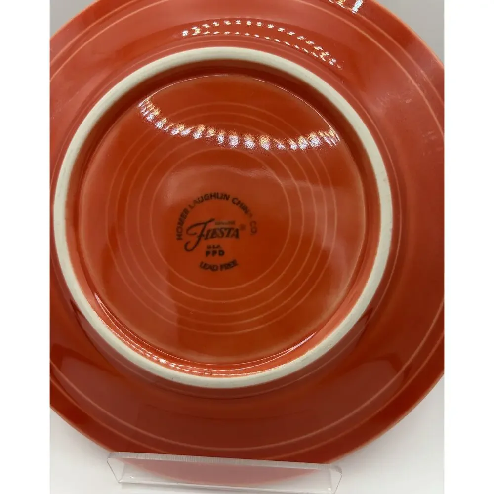 Fiestaware Poppy Place Setting EUC